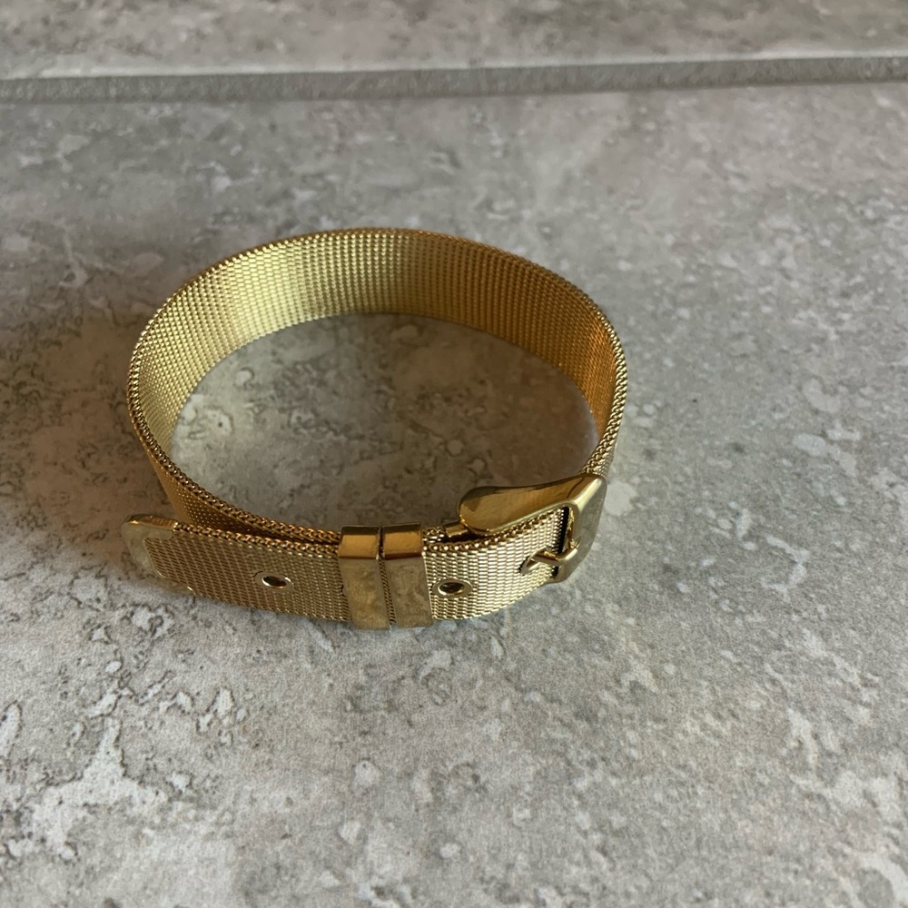 Stainless steel mesh bracelet